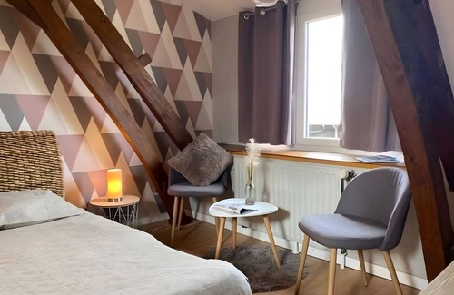 Forest-Montiers Bed & Breakfast | Bed and Breakfast 'À La Ferme 2 Pers' with Shared Terrace and Wi-Fi