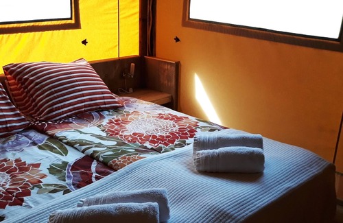 Malinha Cabin | Bedouine style glamping lodge in mini resort.