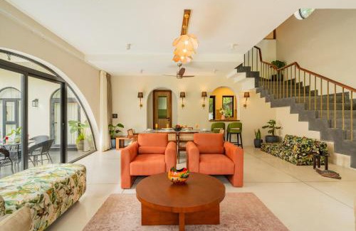 Kudal Villa | BellaVie 3-BHK Villa With Private Pool & TV Lounge Area in A Gated Complex