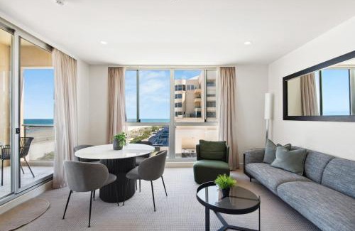 Glenelg Apartment | Belle Escapes - Beachfront Balcony Glenelg