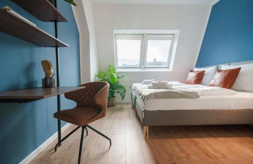 Freital Apartment | BENVILLE Freital - WLAN - Nespresso Kaffee - Windbergblick
