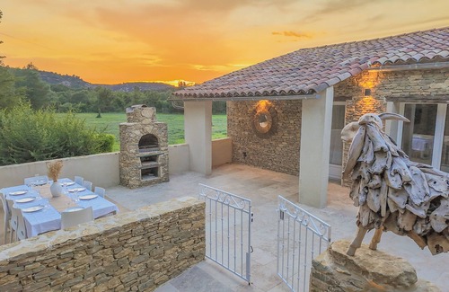 Mollans-sur-Ouveze House | BERGERIE 5* SPA SAINT QUENIN®️ 1 TO 10 PEOPLE-ACCESS FOR DISABLED-RIVERFRONT-JACUZZI