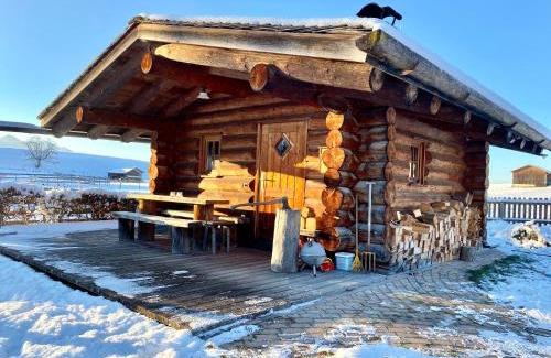 Hopferau Villa | Best Butler Alp Villa 11 Personen I Blockhütte I Parken I Lagerfeuer I Netflix