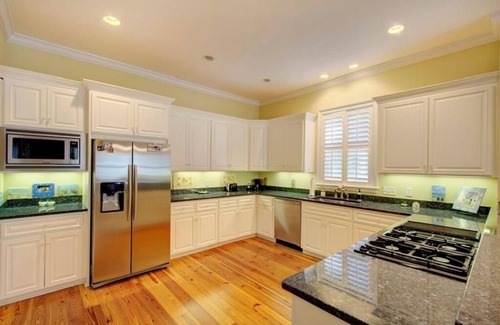 East Beach House | Best House on East Beach! Seconds from the beach! Heated pool!