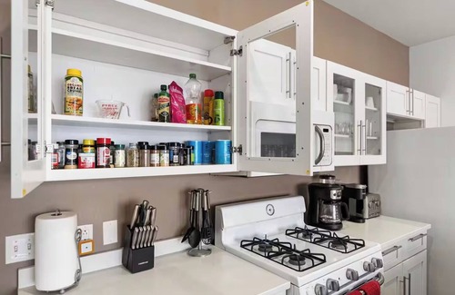 Cultural District Apartment | Best location! Great views on the deck, Large unit!