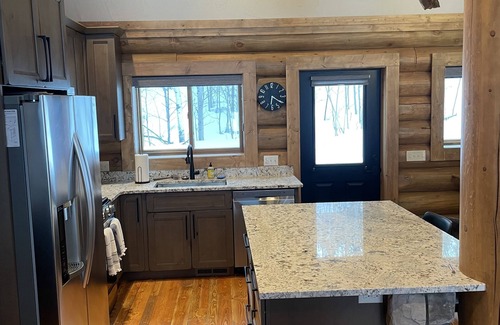 Grand Lake Cabin | Best Mtn/Lake views! Lodge on esteemed Lakeside Drive! Hot tub! Fido friendly!