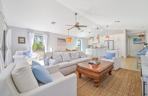 Bonita Springs House | Best of Bay and Beach! Airy Gulf Breeze from the Large Balcony!