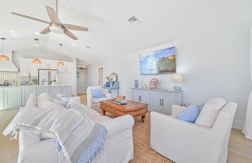Bonita Springs House | Best of Bay and Beach! Airy Gulf Breeze from the Large Balcony!