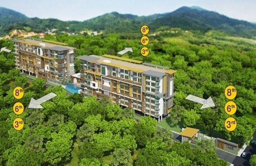 Kathu Condo | Best Value - 4 person 1 bedroom 2 bed Kathu Condo w/Swimming Pool & Gym