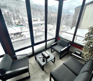 Sinaia Apartment | Best View Ap with Parking And 2 Bathrooms