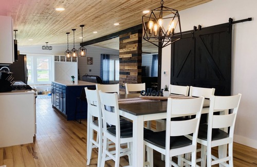 Rapid City House | Best View on Torch lake! Private frontage, boat dock and across from the sandbar