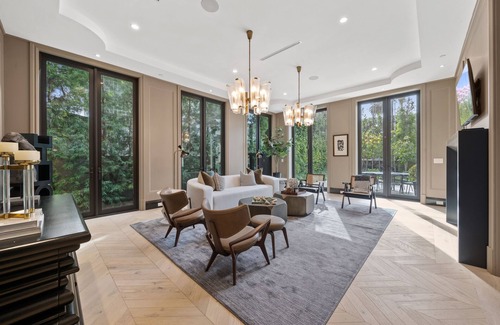 The Flats Villa | Beverly Hills Flats Estate with Movie Theater, Indoor Pool, Billiards & Sauna