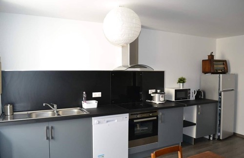 Bielle Apartment | Bielle, apartment with garden and garage