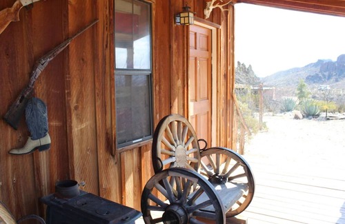 Terlingua Cabin | Big Bend Lodging at Ten Bits Ranch | Room #3 (The Gun Shop)