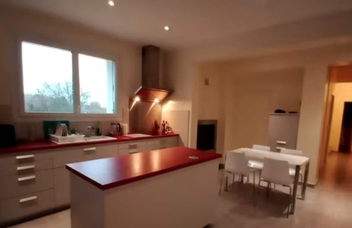 Lamonzie-Saint-Martin House | Big house with swimming pool and A/C, quiet and peaceful area