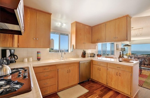 Saint Andrews House | Big ocean Views - mid-century modern beach house - Monthly Rental Only