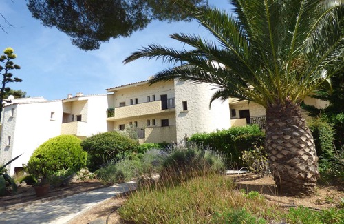 Les Sablettes Apartment | Big Studio in the peace with SWIMMING POOL and in 5mn in feet of the BEACH