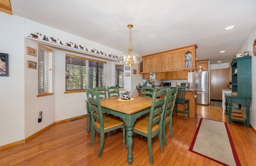 Dorrington Cabin | Big Trees Retreat w/Game Room & Free Pool Access!