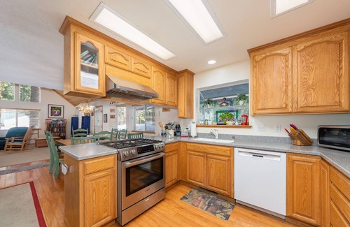 Dorrington Cabin | Big Trees Retreat w/Game Room & Free Pool Access!