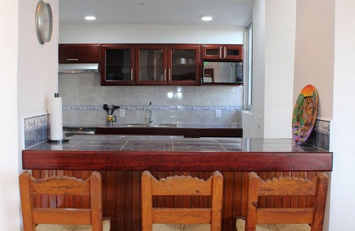 Abelardo L. Rodriguez House | Big view, Casa Vista, Santiago is 250 ft above Santiago Bay with amazing 180 degree views, 3 palapa's, pool and beaches within sight