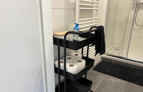 Wiener Neustadt Apartment | Black City Loft for 10 Guests