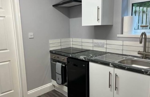 Blaydon on Tyne Apartment | BlaydonBurn - Sleeps 4,5 - Parking - HotTub - Yard