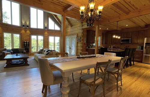 North Kawartha House | Blending Log Home Charm with Luxury Living