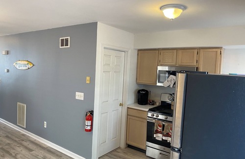 Brigantine House | Block Away From Beach, Multi-Level Condo
