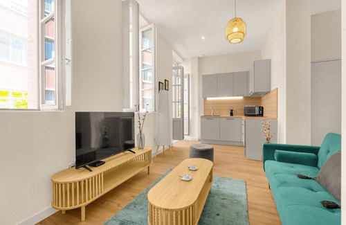 Les Chalets - Saint-Aubin - Saint-Etienne Apartment | Bloom - 12min à pied du Capitole