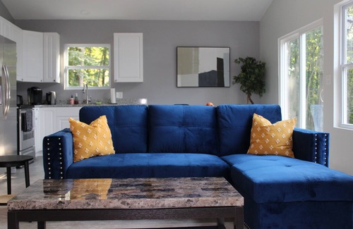 Kabletown House | Blue A Frame Minutes From Mountain Lake Club