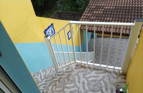 Ribeira das Tainhas House | Blue And Gold Cozy Home