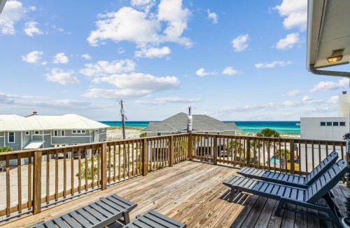 Villa Primera House | Blue Horizon at Pensacola Beach - Heated Pool, Across beach access, Beach gear, Dogs OK!