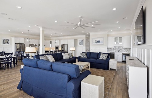 Crescent Beach House | Blue Horizon -Oceanfront 8BR House w/Pool, Game Room, & Theater