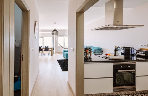 Praia de Santa Cruz Apartment | Blue House - Santa Cruz - Sea view