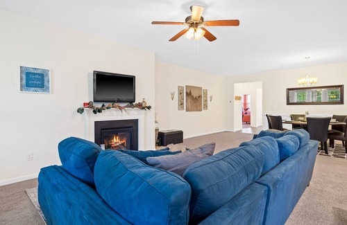 Zebulon House | Blue Mallow retreat with pool access in the heart of Zebulon