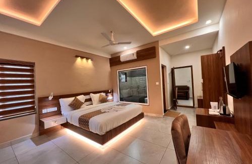 Devikolam Cabin | Blue Peaks Holidays Swimming Pool Cottage Munnar