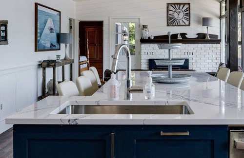 Torrance House | Blue Skies - Gorgeous sunsets off the dock!