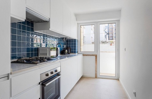 Sao Joao de Deus Apartment | Blueground | Areeiro, balcony, nr Parque Eduardo VII