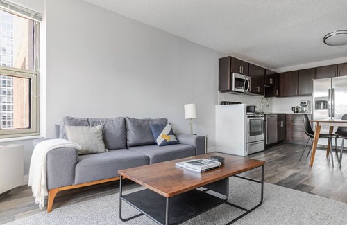 Rush and Division Apartment | Blueground | Gold Coast, AC, nr Hancock Center