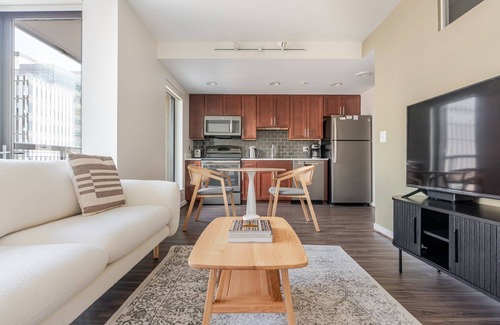 Ballston Apartment | Blueground | Virginia Sq, pool & w/d, nr parks
