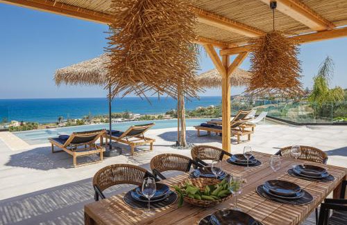 Stavromenos Villa | Bohemian Villas - Private Infinity Pools & Panoramic Sea View - just 500m from Beach
