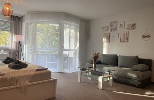 Freilassing Apartment | Boho Apartment mit Eigenem Tiefgaragen Parkplatz