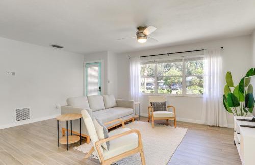Paver Park House | Boho-Chic Sarasota Hideaway Yard and Fire Pit!
