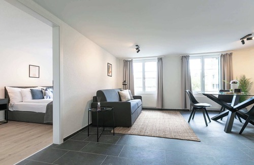 St. Gallen House | book2stay 2-room apartment #2 Rosenberg up to 4 people