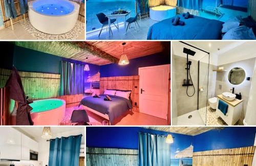 Anatole France Apartment | BORA-BORA SUITE - Jacuzzi - Centre by Narbana