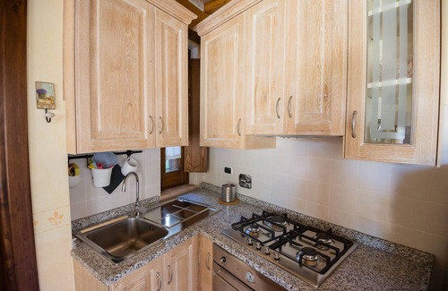 Loreto House | Borgocuore: Lavender and Rosemary House with pool view