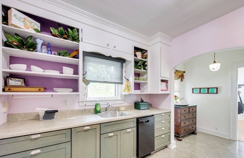 Lebanon House | Bourbon Trail Fun: Dtwn Lebanon Home w/Game Room