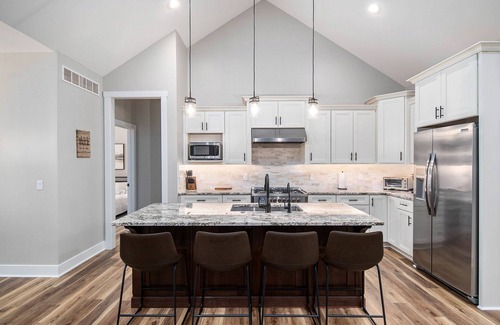 Boyne Falls House | Boyne Mountain Custom Home: Golf and Ski Steps From Your Door w Hot Tub!