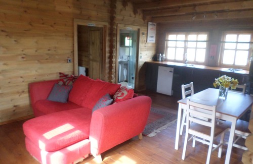 Littlebourne Cabin | 'Bramble Lodge' Littlebourne Canterbury (hot tub)
