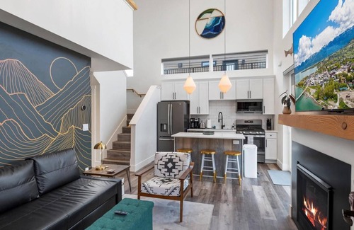 Whitefish House | Brand New 2 Bedroom Townhome with community hot tub, pool, & fitness center!